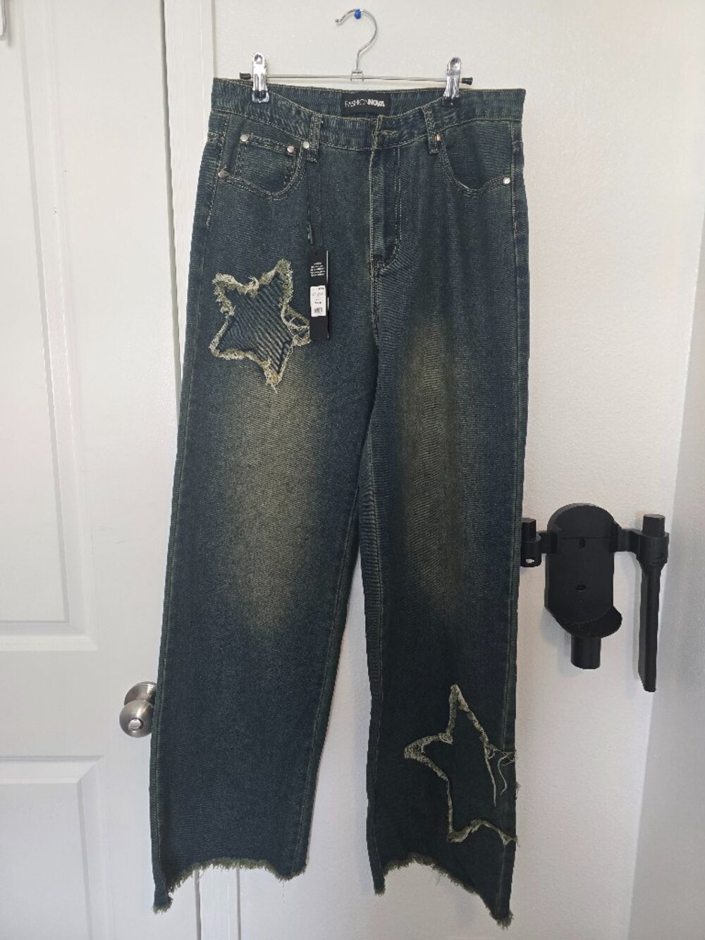 Tinted Baggy Jeans - Dark Wash size 11